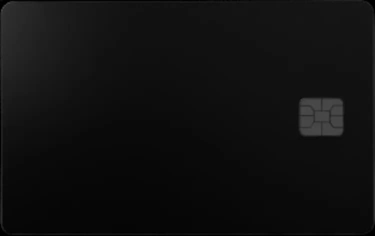Black Card Anodized Black Titanium